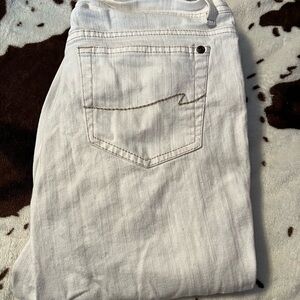 Vintage Faded Glory white bootcut pants
